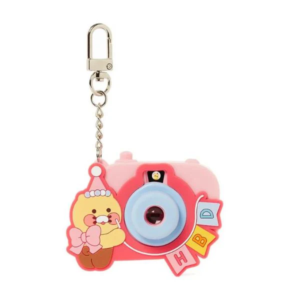 Kakao Friends - Choonsik's Birthday Party Mini-Beam Camera Keychain