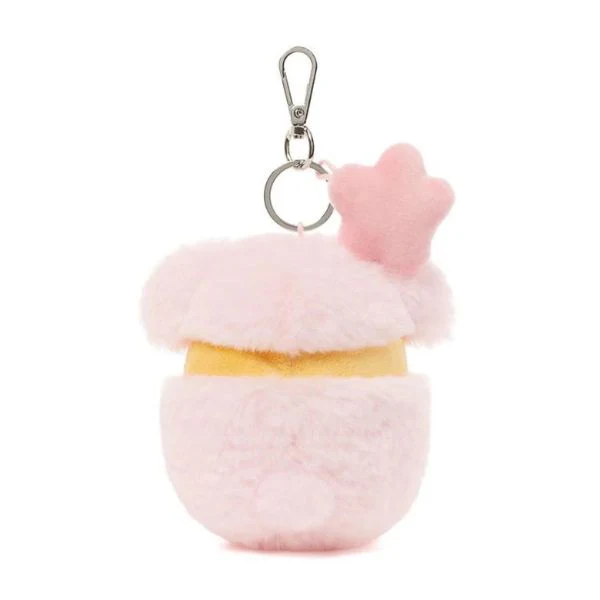 Kakao Friends - Pink Blossom Plush Keyring & Photocard Set - Image 3