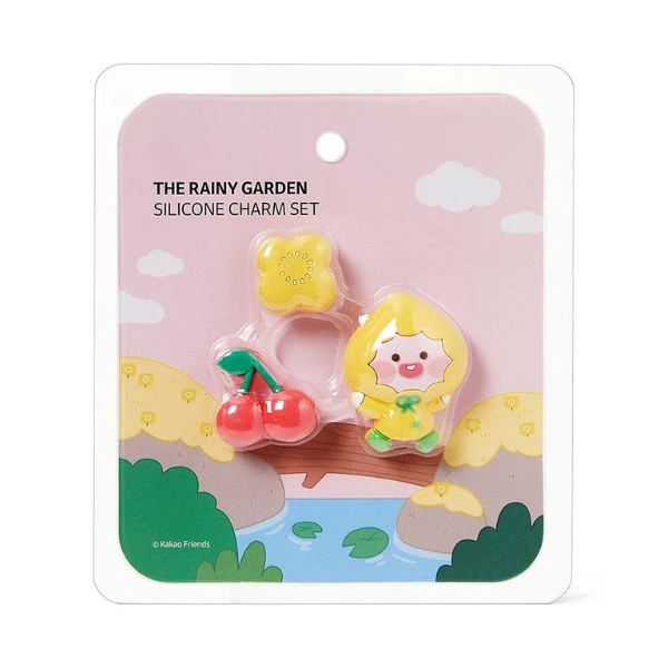 Kakao Friends - Rainy Garden Silicone Accessories [Little Apeach]