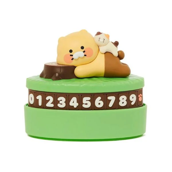 Kakao Friends - Security Phone Number Plate [Choonsik & Kitten]