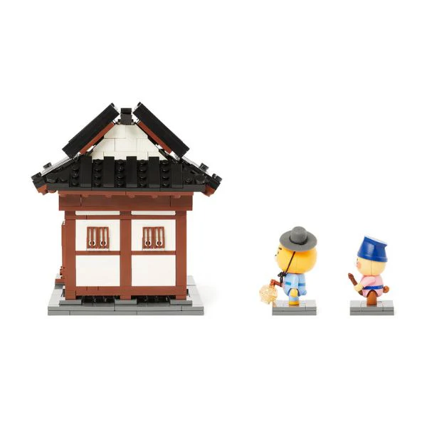 Kakao Friends - Traditional Korean House Brick Figure [Ryan & Choonsik] - Image 2