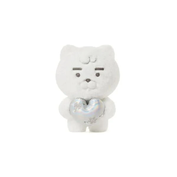 Kakao Friends - White Silver Snowflake Heart Doll [Ryan]