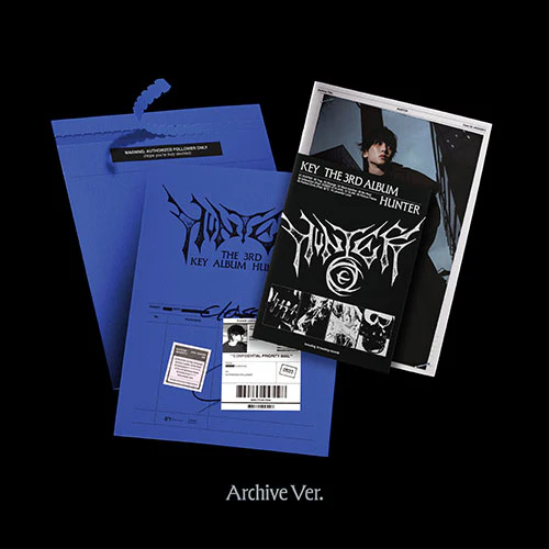 KEY - HUNTER [3rd Album - Archive Ver.]