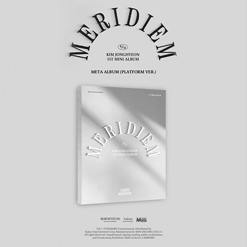 Kim Jong Hyeon - MERIDIEM [1st Mini Album - META Ver.]