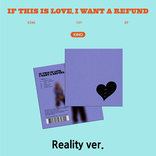Kino - If this is love, I want a refund [1st EP Album - Reality Ver.]