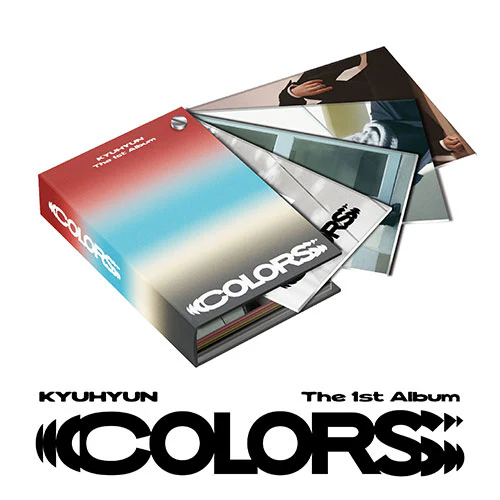 KYUHYUN - COLORS [1st Album - Color Swatch Book Ver.]