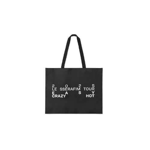LE SSERAFIM - Shopper Bag [EASY CRAZY HOT 2025 TOUR Official MD]