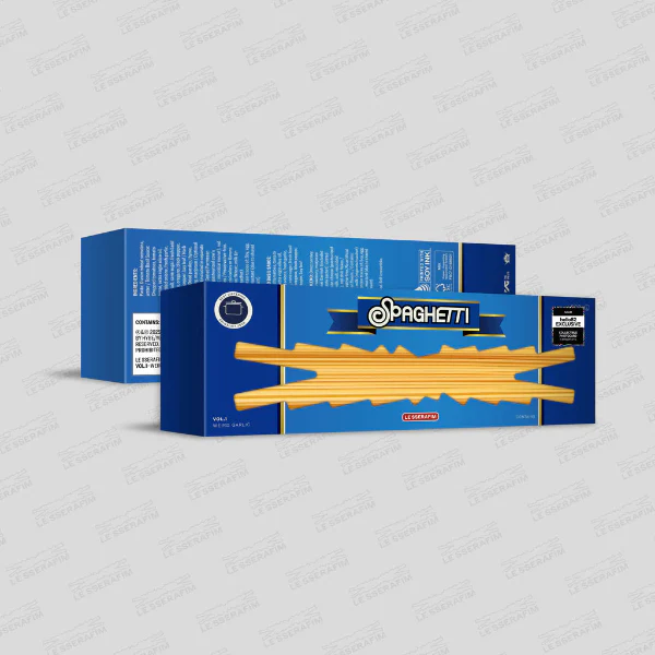 LE SSERAFIM - SPAGHETTI [1st Single Album - hello82 Exclusive Ver.] - Image 2