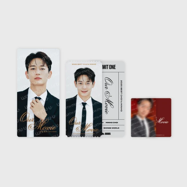 MINHO - Ticket Set [2025 BEST CHOI'S MINHO 'Our Movie' Official MD]