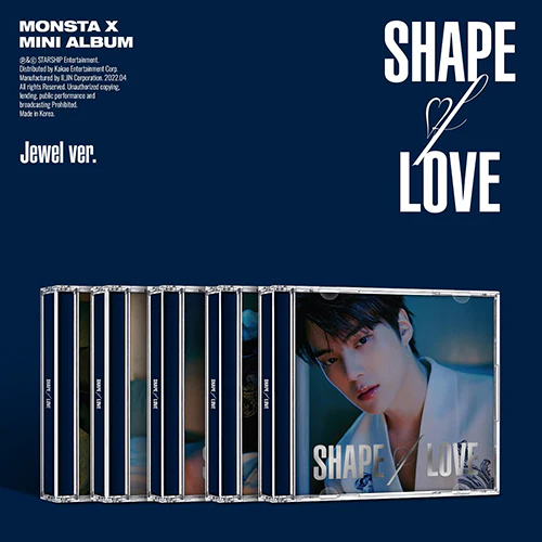 MONSTA X - SHAPE of LOVE [11th Mini Album - Jewel Ver.]