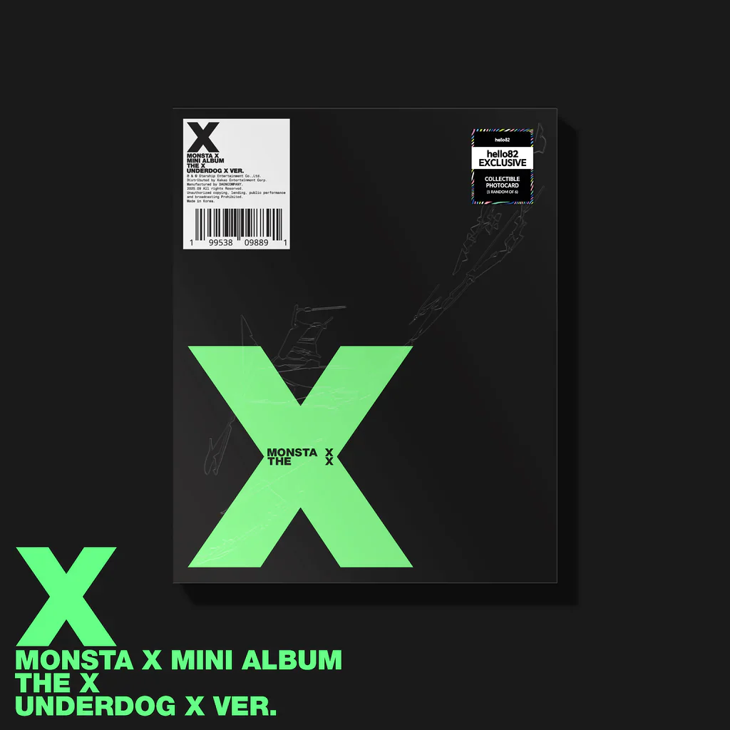 MONSTA X - THE X [13th Mini Album - hello82 Exclusive Ver.] - Image 3