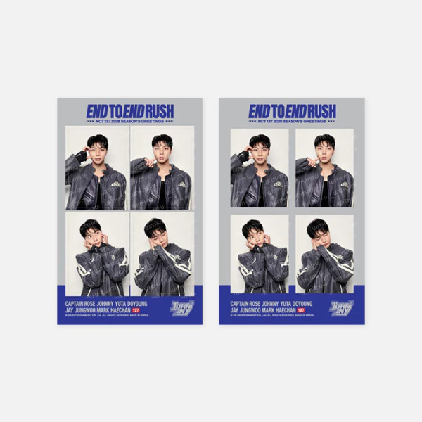 [PRE-ORDER] NCT 127 - 4-Cut Photo Set [2026 SM ARTIST Season's Greetings Official MD]