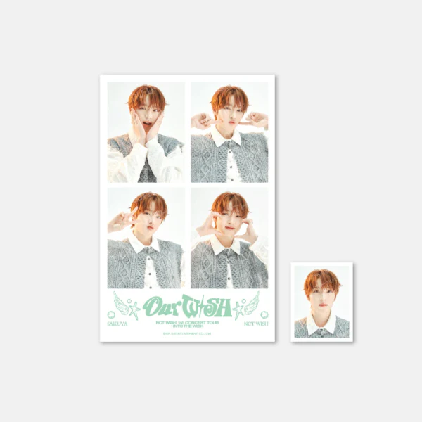 NCT WISH - 4-Cut + ID Photo Set ['INTO THE WISH: Our WISH' 1st Concert Tour Official MD]