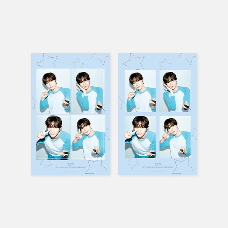 NCT WISH - 4-Cut Photo Set [2025 SM ARTIST Season's Greetings Official MD]