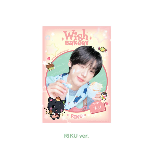 [PRE-ORDER] NCT WISH - Bakery Poster [WISH BAKERY Pop-Up Official MD] - Image 3