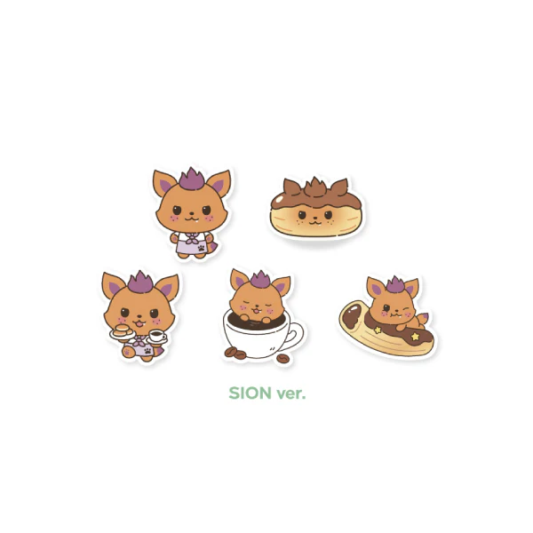 [PRE-ORDER] NCT WISH - Deco Sticker Set [WISH BAKERY Pop-Up Official MD] - Image 2