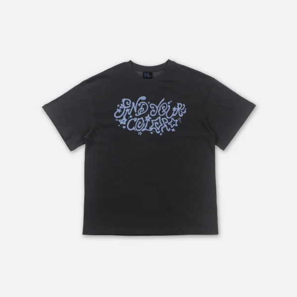 NCT WISH - T-Shirt (Charcoal Ver.) [FIND YOUR COLOR POP-UP Official MD]