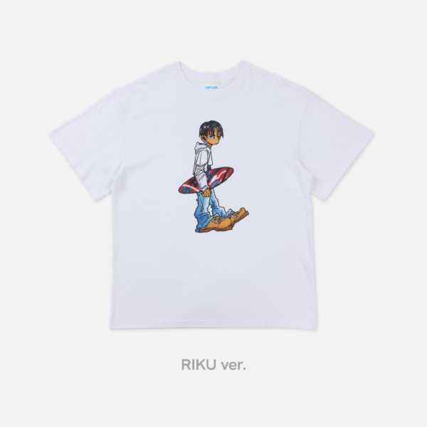 NCT WISH - T-Shirt (Illustration Ver.) [FIND YOUR COLOR POP-UP Official MD] - Image 3