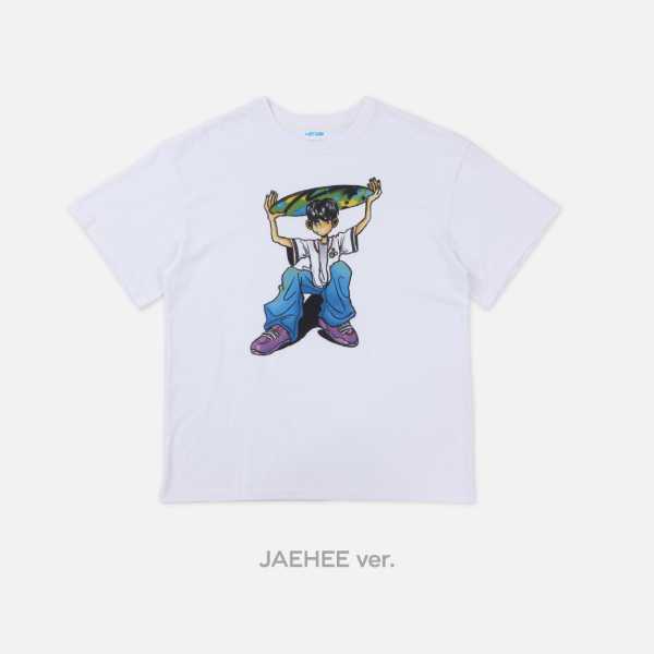 NCT WISH - T-Shirt (Illustration Ver.) [FIND YOUR COLOR POP-UP Official MD] - Image 5