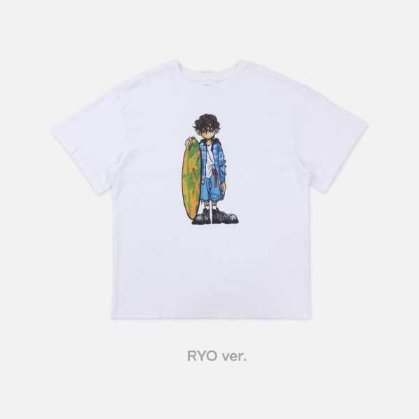 NCT WISH - T-Shirt (Illustration Ver.) [FIND YOUR COLOR POP-UP Official MD] - Image 6