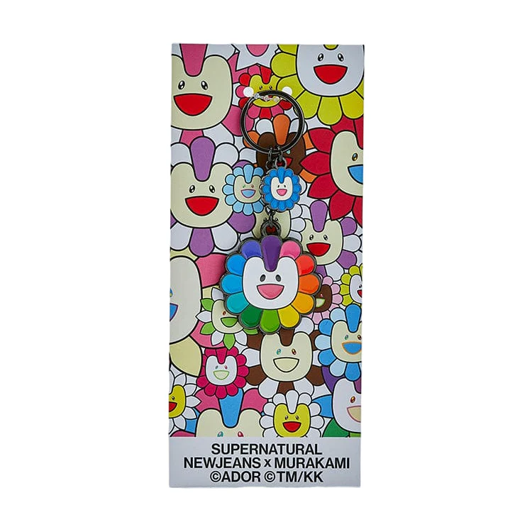 NewJeans - Metal Keyring (Flower) [NJ x MURAKAMI] - Image 2