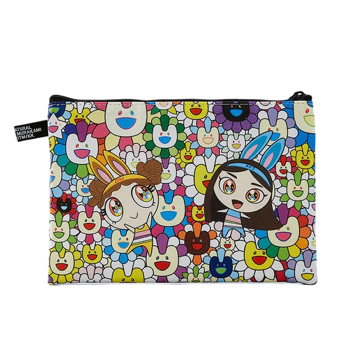 NewJeans - Pattern Pouch (Flower) [NJ x MURAKAMI] - Image 3