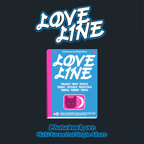 NiziU - LOVE LINE [2nd Single Album - Photobook Ver.]