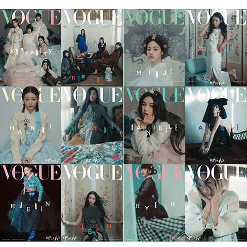 MINJI, HANNI, DANIELLE, HAERIN & HYEIN Cover - Vogue Korea [January 2025]