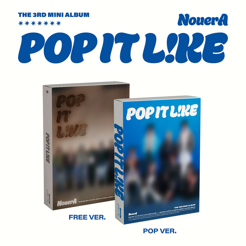 [PRE-ORDER] NouerA - POP IT LIKE [3rd Mini Album]