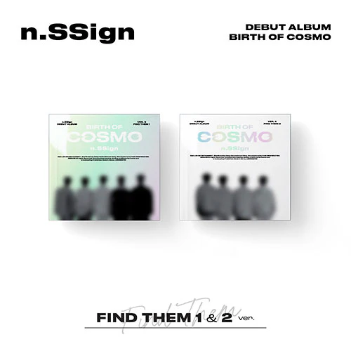 n.SSign - BIRTH OF COSMO [1st Album - FIND THEM Ver.]