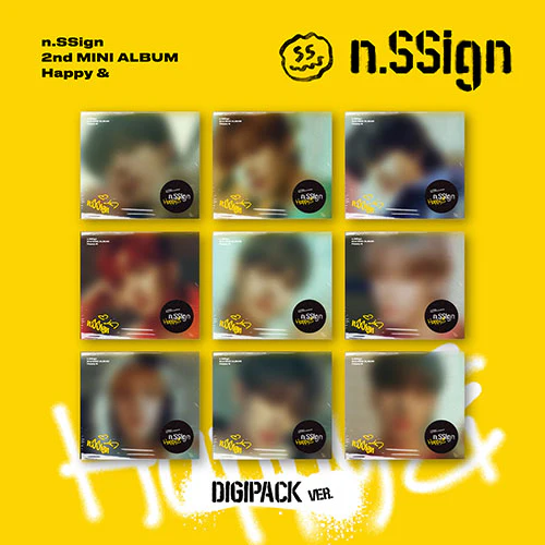 n.SSign - Happy & [2nd Mini Album - Digipack Ver.]