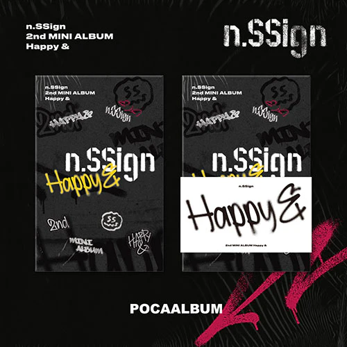 n.SSign - Happy & [2nd Mini Album - POCA Ver.]