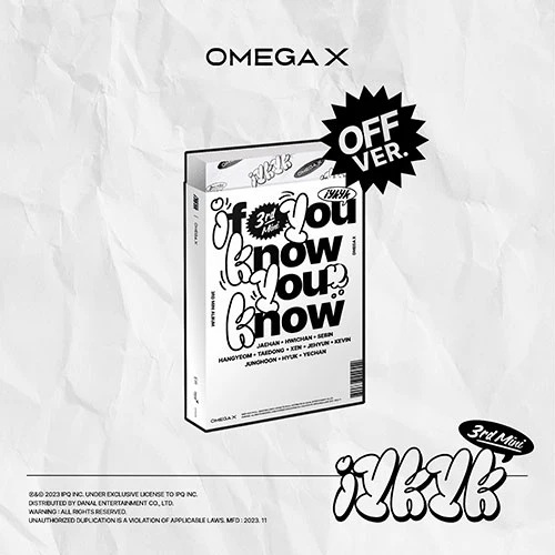 OMEGA X - iykyk [3rd Mini Album] - Image 3