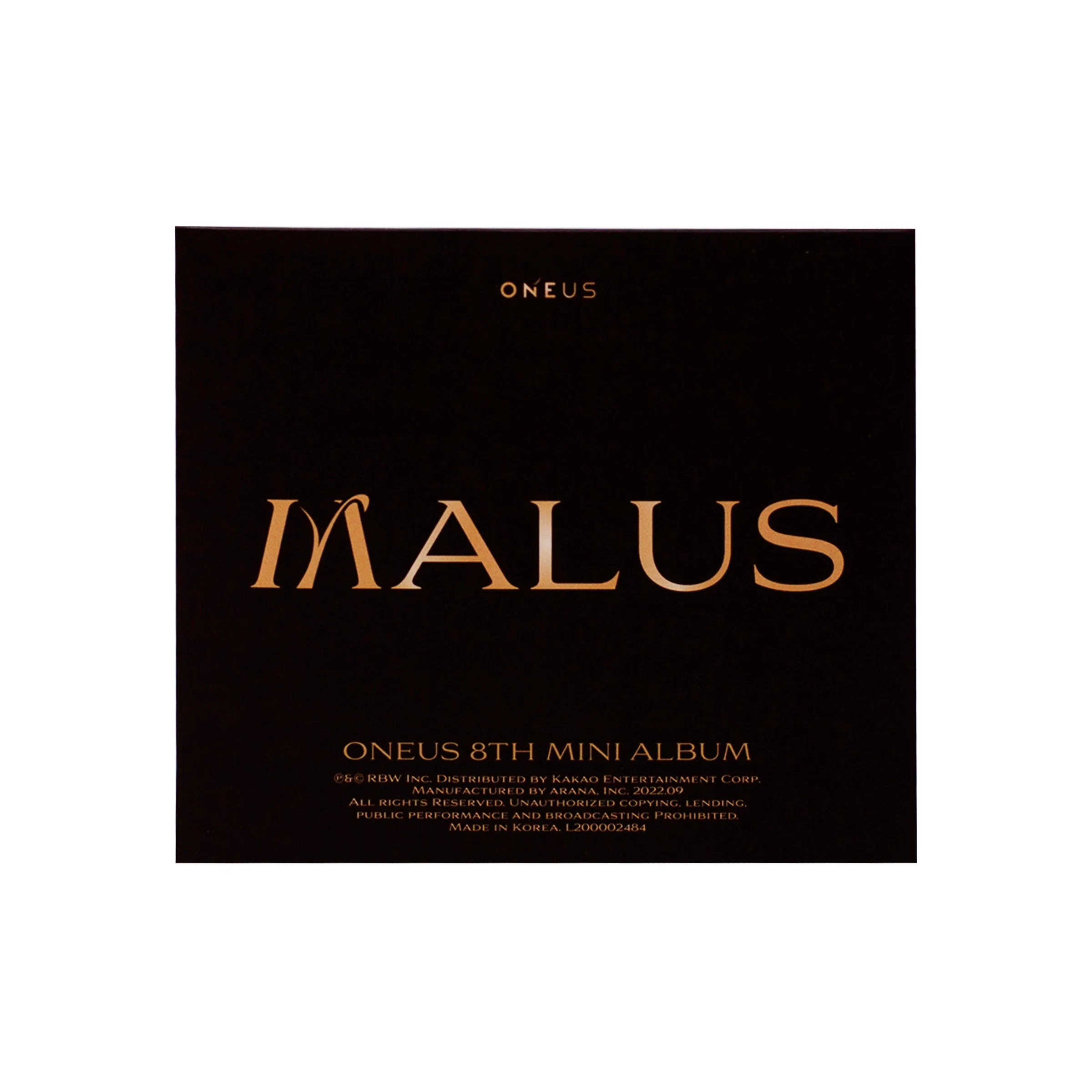 ONEUS - MALUS [8th Mini Album - POCA Ver.] - Image 2