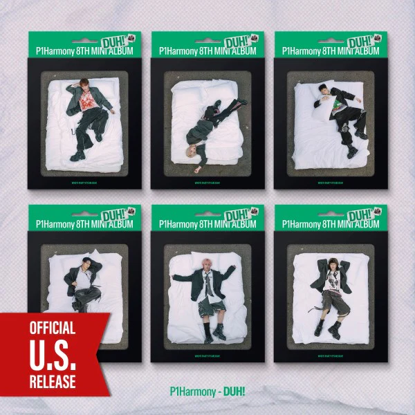 P1Harmony - DUH! [8th Mini Album - Signed COMPACT Ver.]