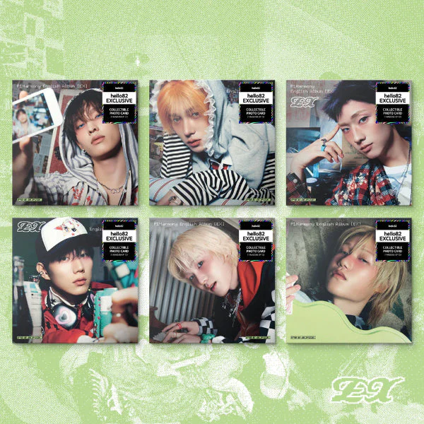 P1Harmony - EX [1st English Album - Digipack POP-UP Ver.]