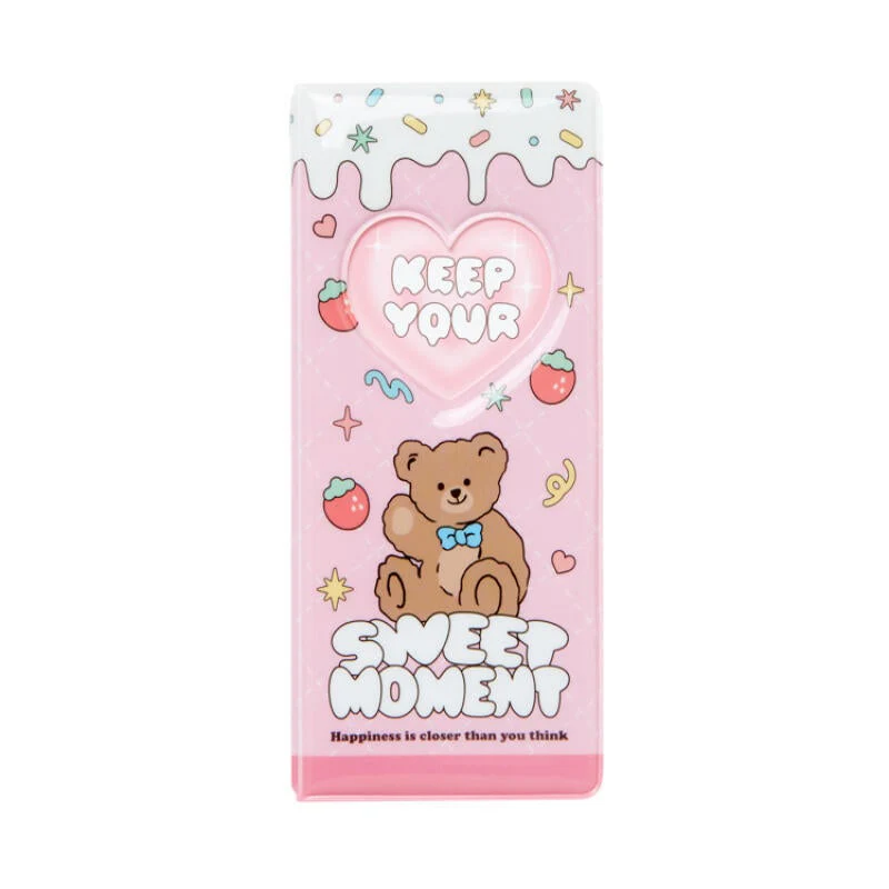 Pink Sweet Moment Long Collect Book Photocard Album [40 Pockets]