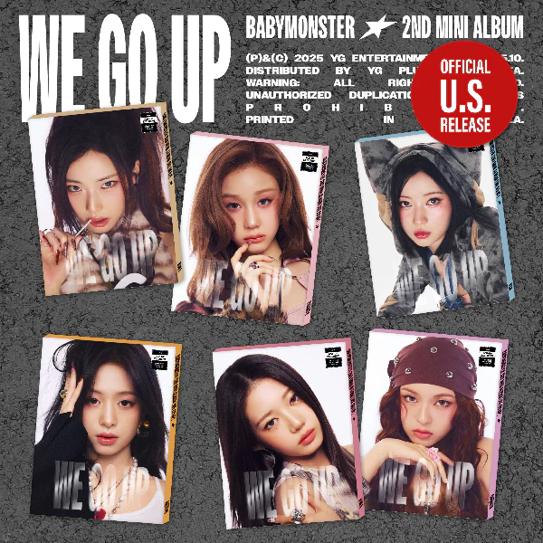 BABYMONSTER - WE GO UP [2nd Mini Album - PATTERN POP-UP Ver.]