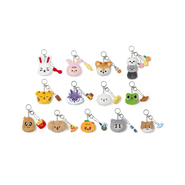 SEVENTEEN - Face Plush Keyring [MINITEEN HOUSE PARTY Official MD]