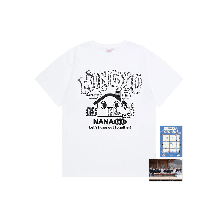SEVENTEEN - T-Shirt MINGYU [NANA bnb with SEVENTEEN Official MD]