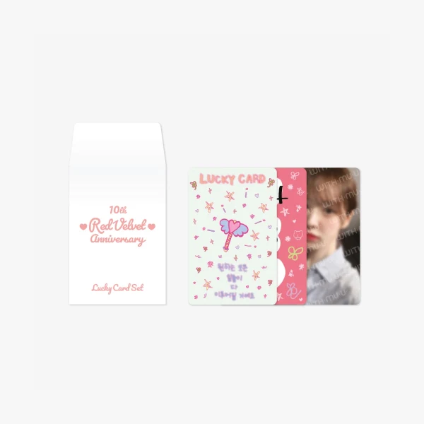 Red Velvet - Lucky Card Set [2024 Red Velvet 10th Anniversary MD]