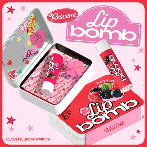 RESCENE - lip bomb [3rd Mini Album - lip balm QR Ver.]