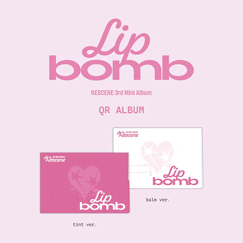 RESCENE - lip bomb [3rd Mini Album - Photocard QR Ver.]