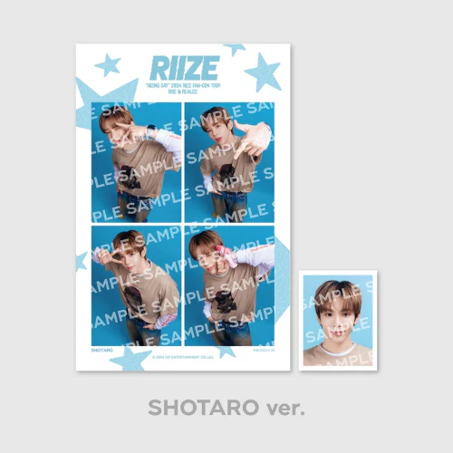 RIIZE - 4-Cut + ID Photo Set [2024 FAN-CON 'RIIZING DAY FINALE' 2nd Official MD] - Image 2