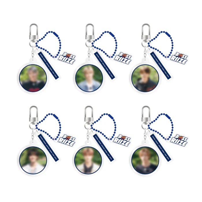 RIIZE - Acrylic Keyring [2024 BOSS POP-UP Official MD]