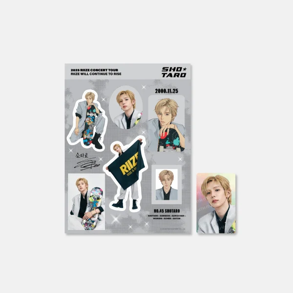 RIIZE - Removable Sticker Set [2025 RIIZE CONCERT TOUR 'RIIZING LOUD' Official MD]