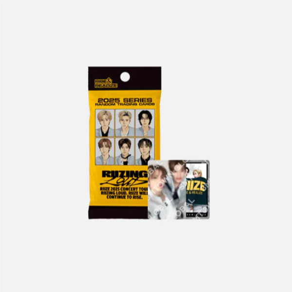 RIIZE - Trading Cards [2025 RIIZE CONCERT TOUR 'RIIZING LOUD' Official MD] - Image 3