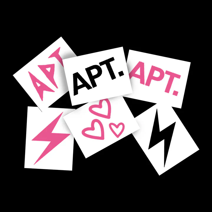 ROSÉ - APT Tattoo Sticker Set [rosie APT Official MD]