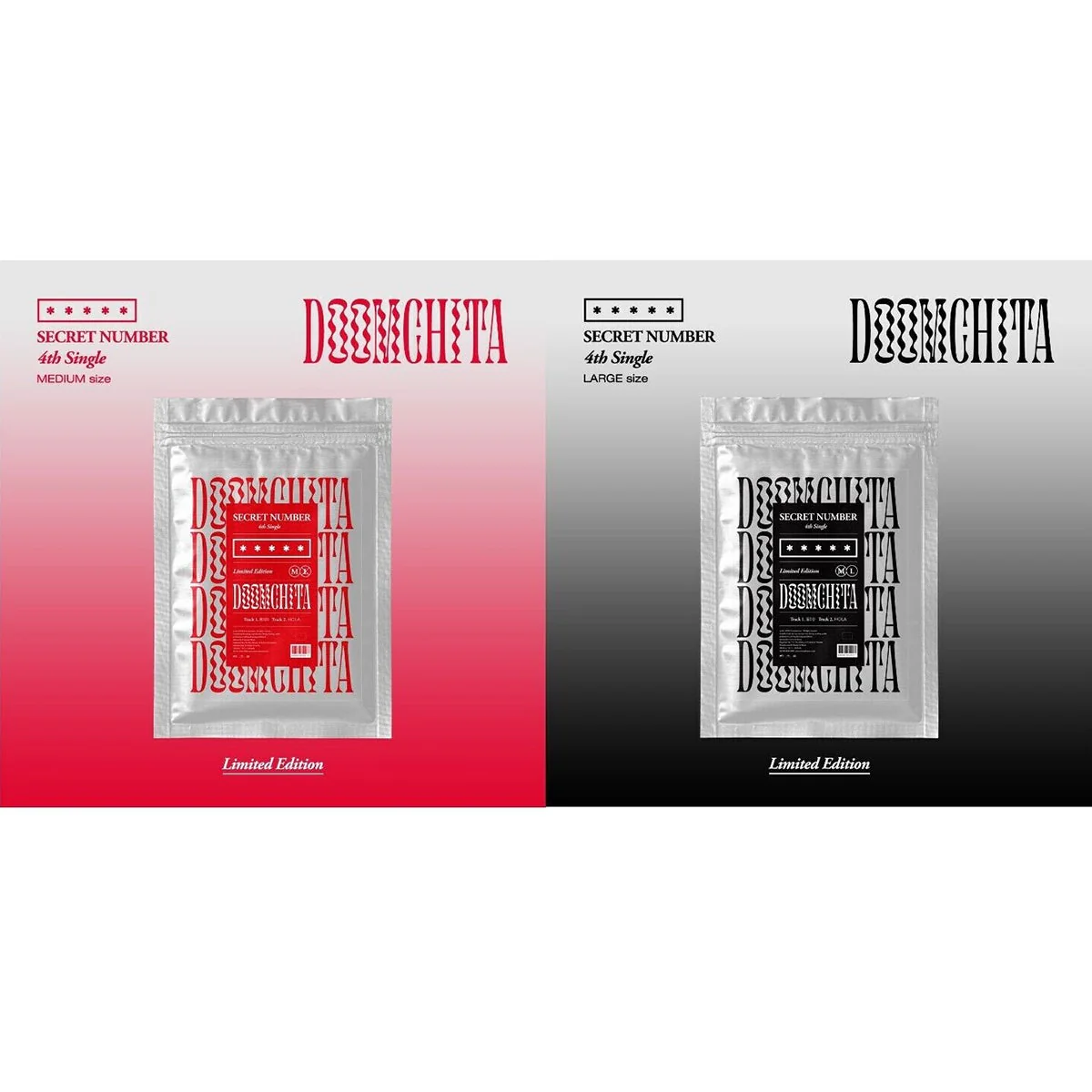 SECRET NUMBER - DOOMCHITA [4th Single Album - Limited Ver.]
