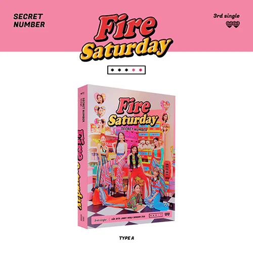 SECRET NUMBER - Fire Saturday [3rd Single Album - Standard Edition] - Image 2